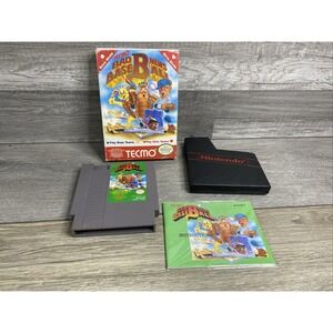 Bad News Baseball (Nintendo NES) Complete in Box CIB